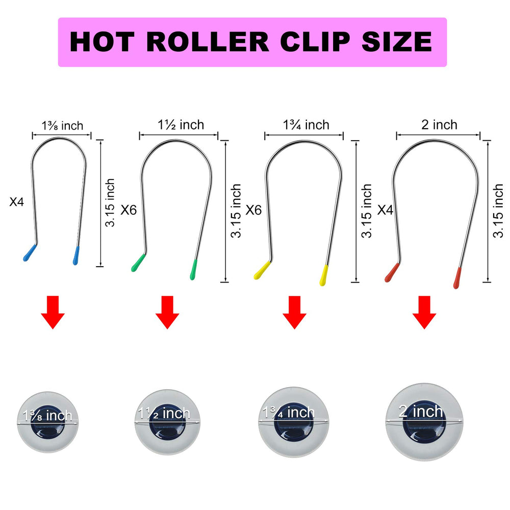 Clip métallique Jicoyin 2 pouces, réutilisable et durable