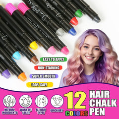 Jim&Gloria couleurs cheveux lavables – couleur temporaire sans effort à laver.