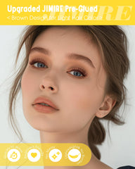 Cils JIMIRE : application rapide sans colle, gain de temps.