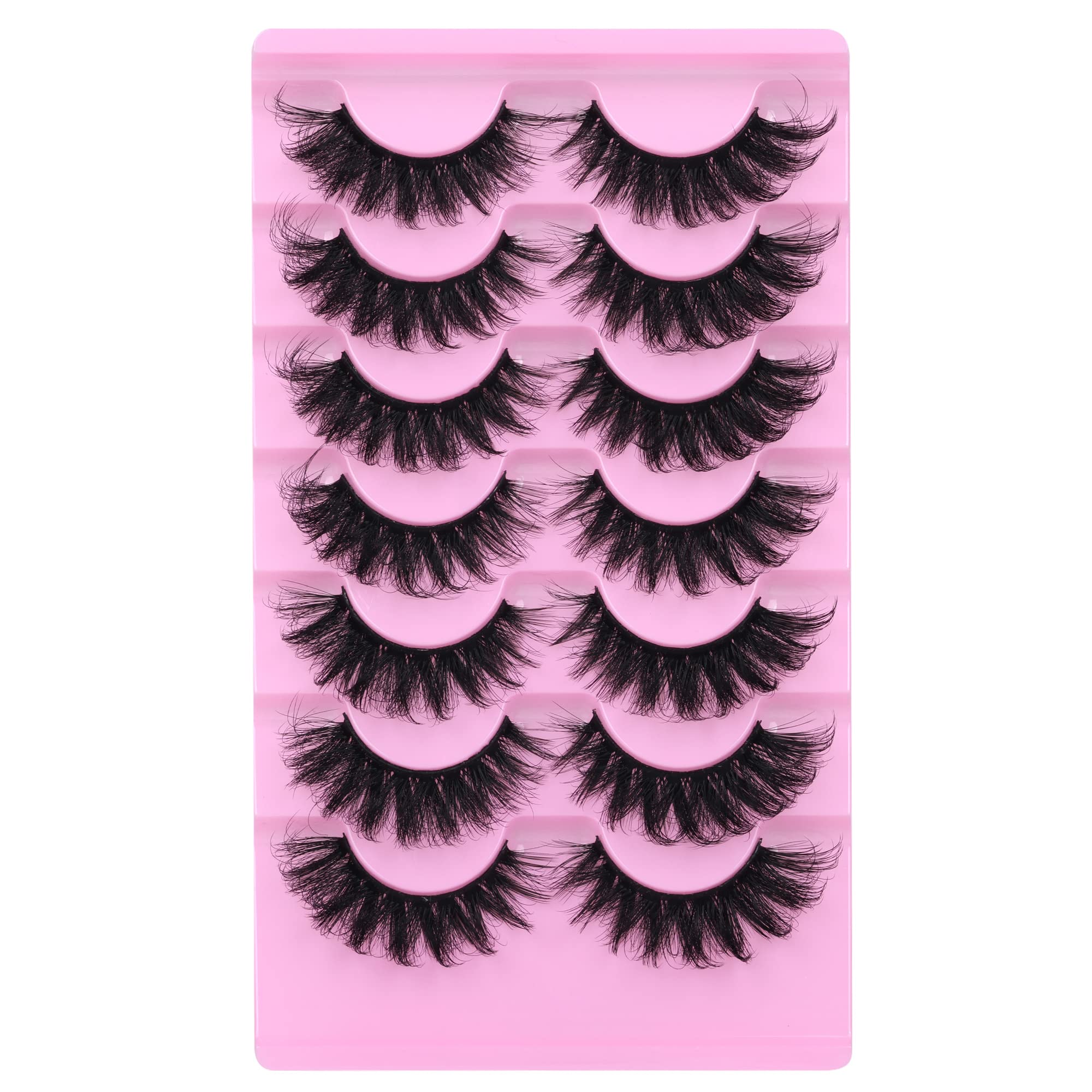 Cils Jimire 7 paires pratiques pour différentes occasions.