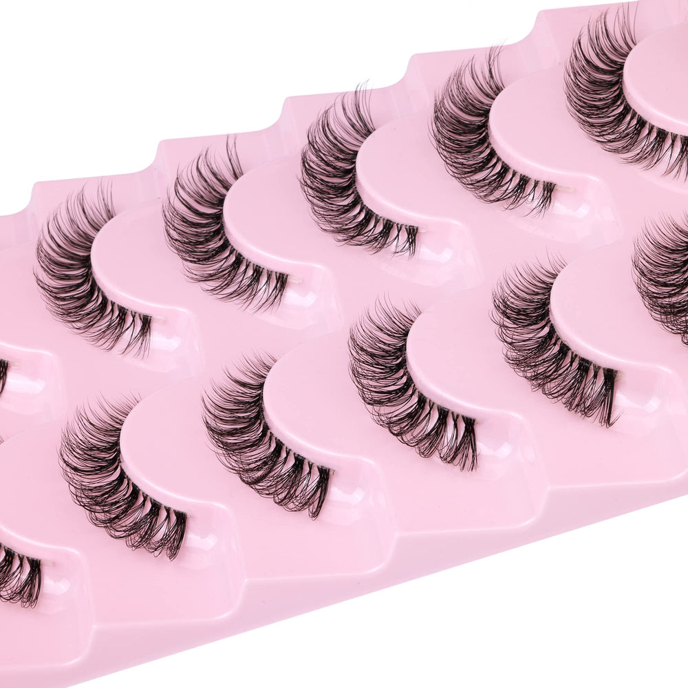 Cils JIMIRE, paquet cadeau 7 paires prêt à offrir à une passionnée de maquillage.