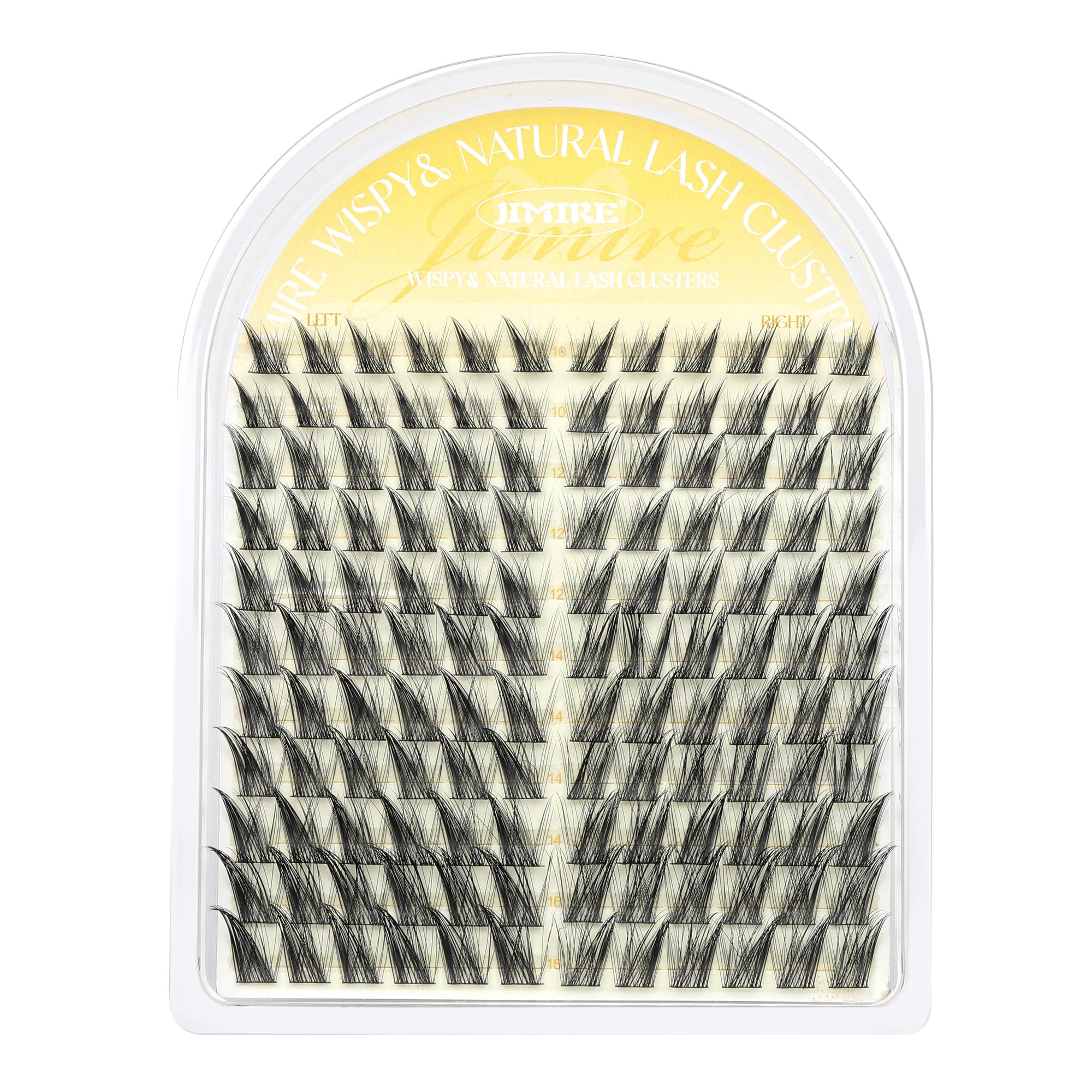 JIMIRE clusters cils œil-chat fibres premium douceur rendering fluide