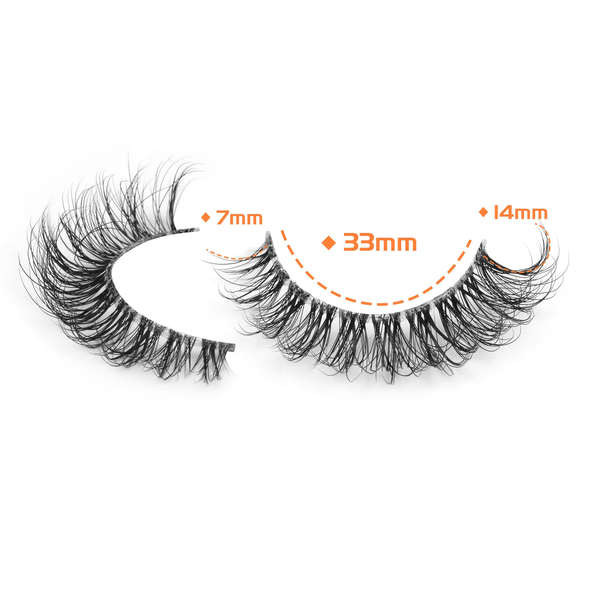 Regard œil de chat naturel des cils JIMIRE pour un style élégant.