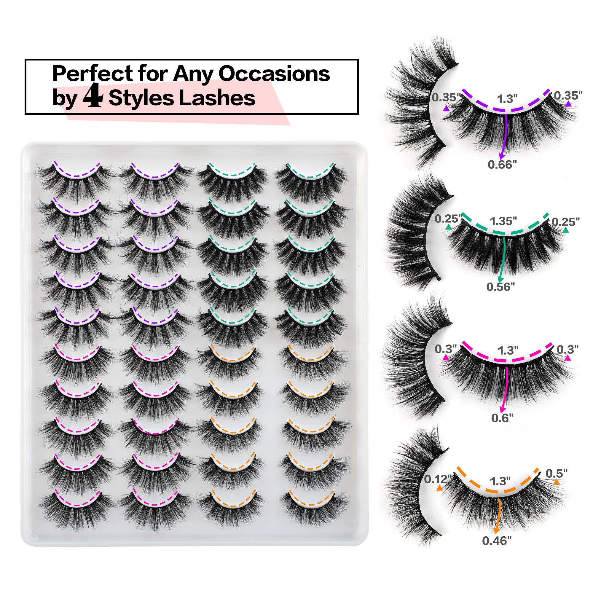 Faux cils JIMIRE style charme : regard plus doux et séduisant.