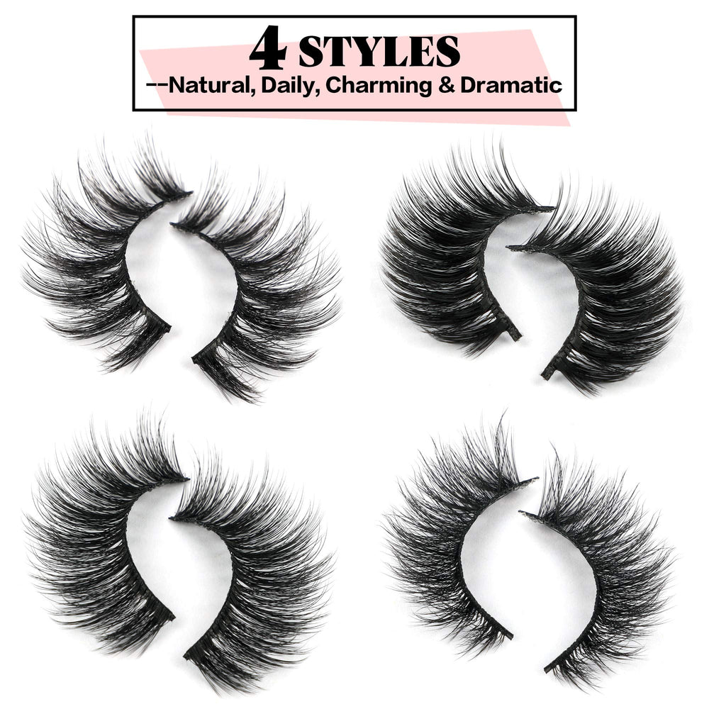 Faux cils JIMIRE style naturel : effet discret pour le quotidien.