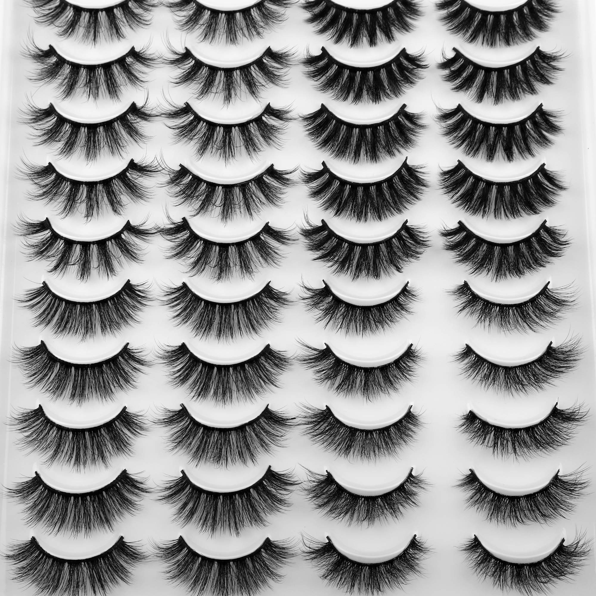 Faux cils JIMIRE volume tridimensionnel : effet volumineux et captivant.