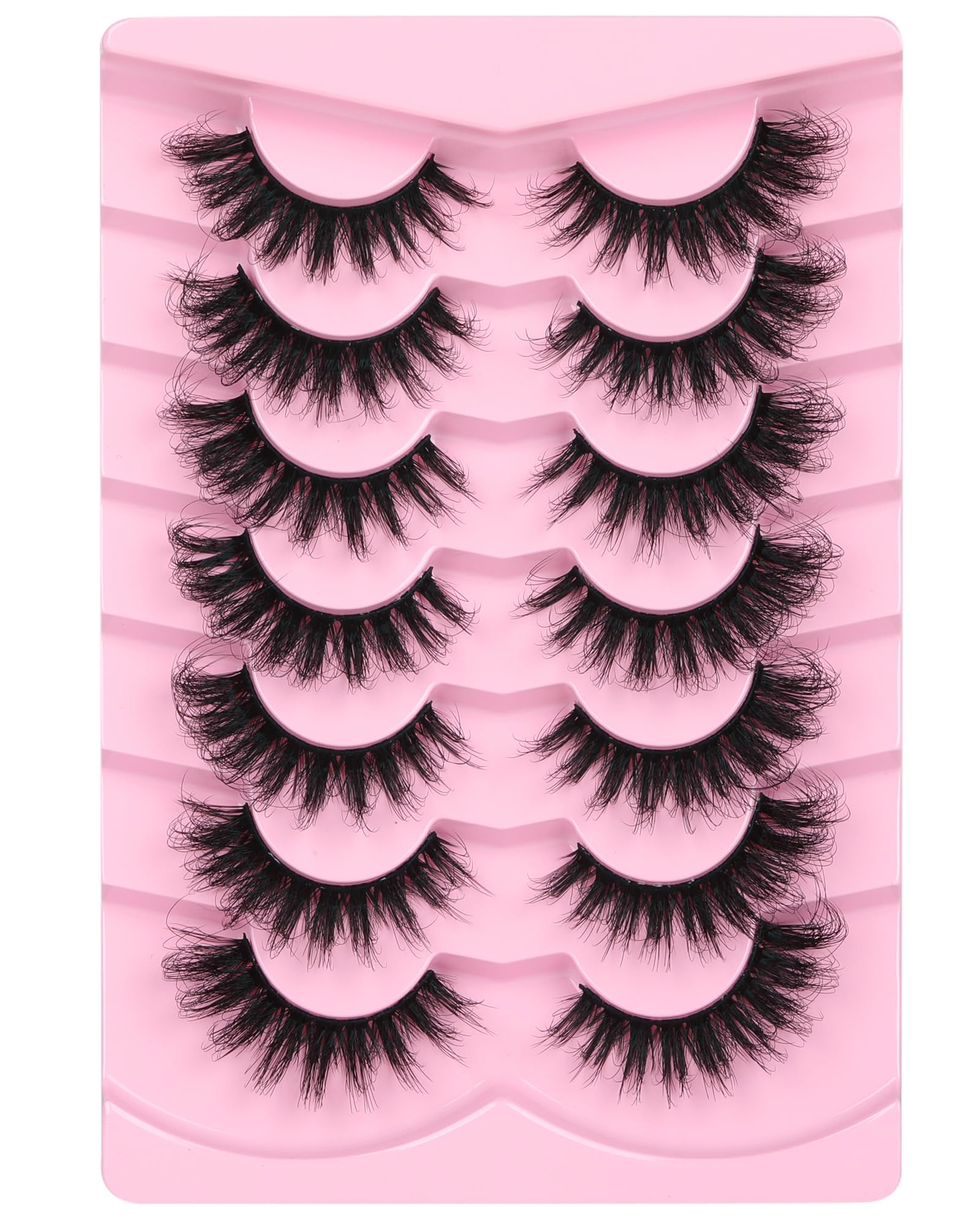 Pack sept paires cils JIMIRE économique