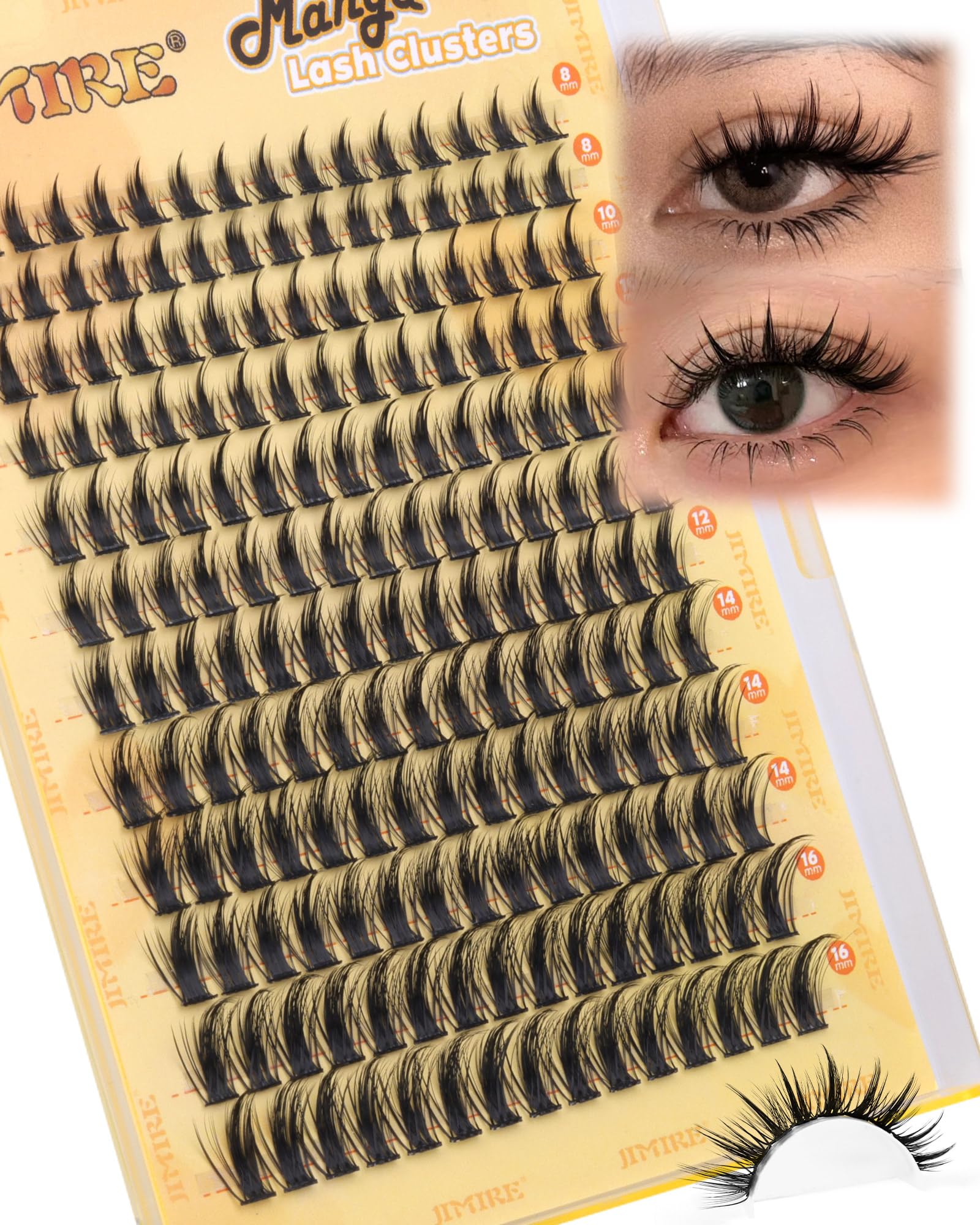Pack de grappes manga JIMIRE prêt pour un look rapide et efficace.