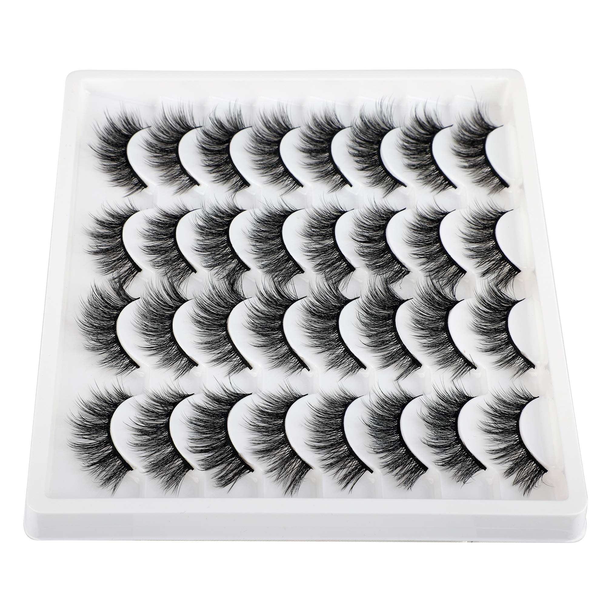 Poids ultra léger des cils JIMIRE, 0,03 g.