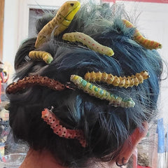 Pinces cheveux JINBUYAO insecte haricot pour une touche ludique
