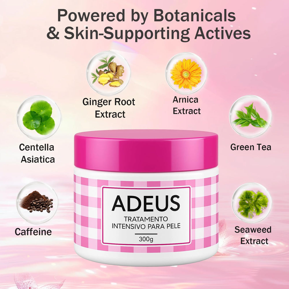 JINMAO Adeus Crème Brésilienne – sur les cuisses, peau plus lisse et hydratée.