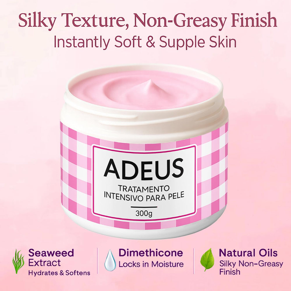JINMAO Adeus Crème Brésilienne – absorption rapide, peau visiblement plus éclatante après usage.