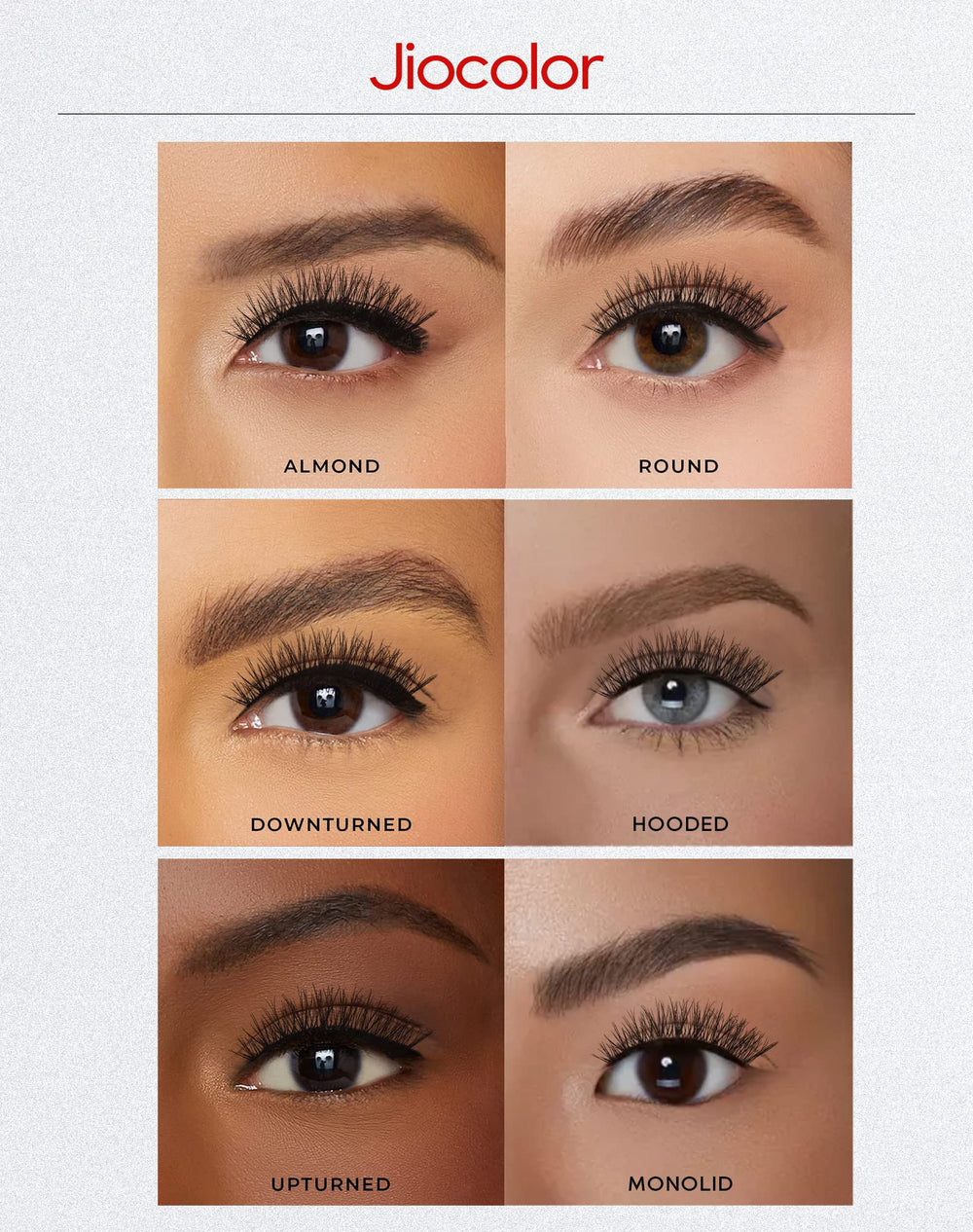 Jiocolor cils pack-complet 13mm: ensemble prêt à porter.