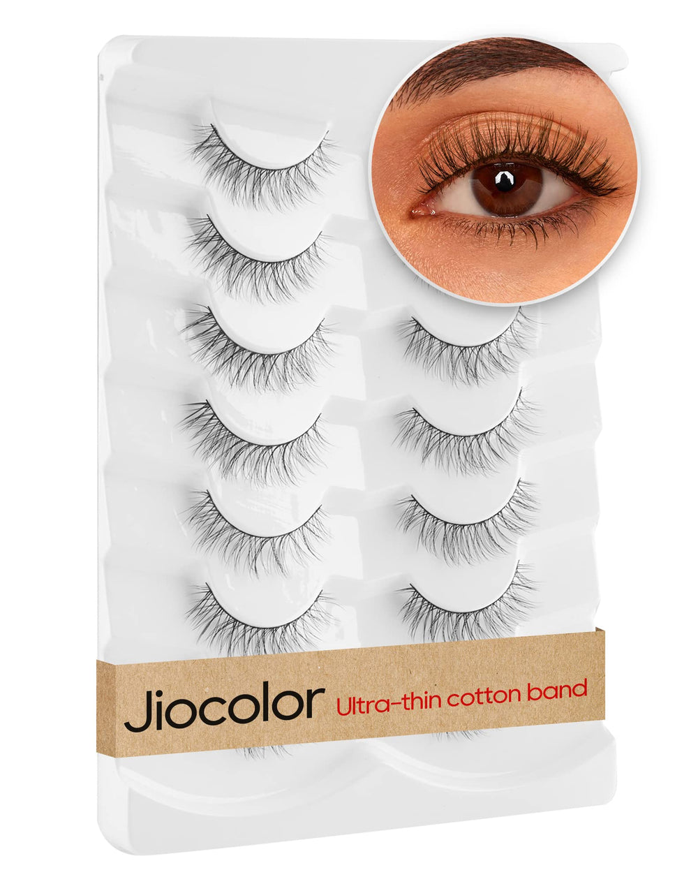 Jiocolor étui réutilisable pour ranger ses cils en sécurité.