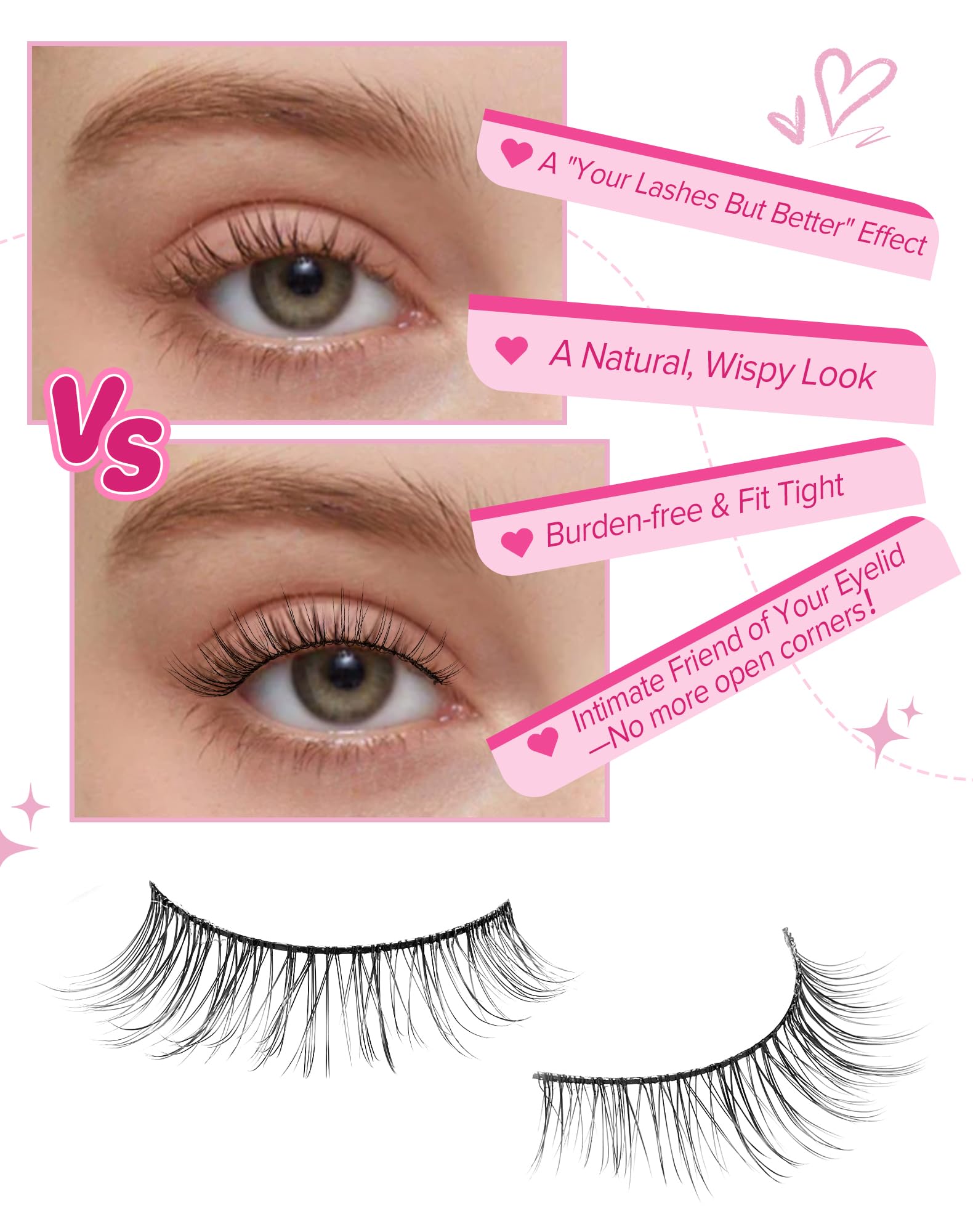 Jiocolor fibres synthétiques premium imitant les cils réels