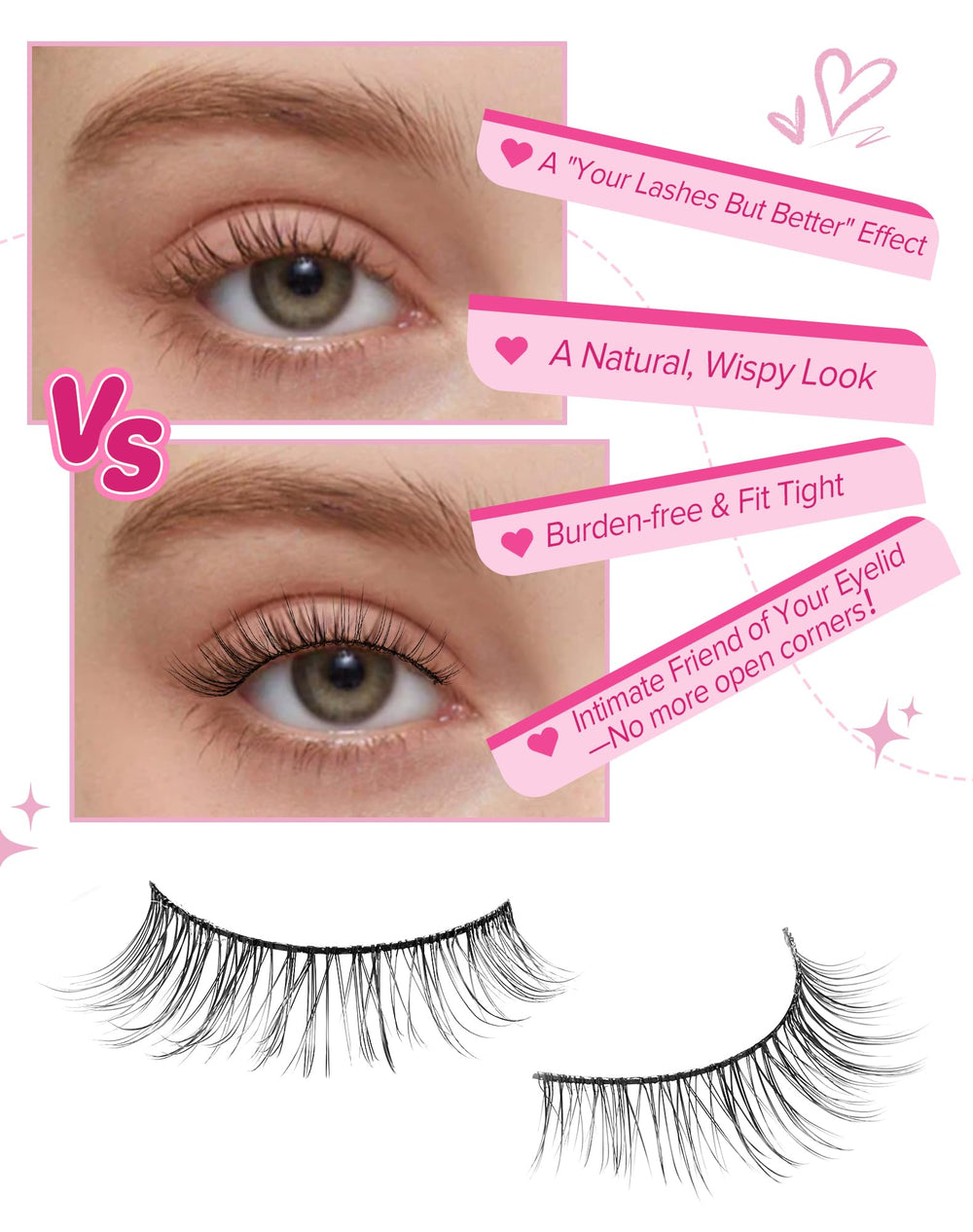 Jiocolor fibres synthétiques premium imitant les cils réels