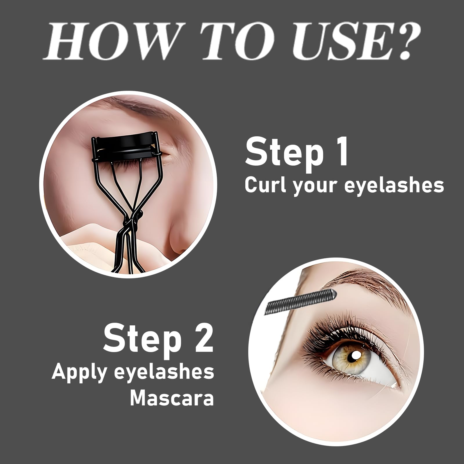 Jiodama Mascara soin vitamine E, cils nourris et forts