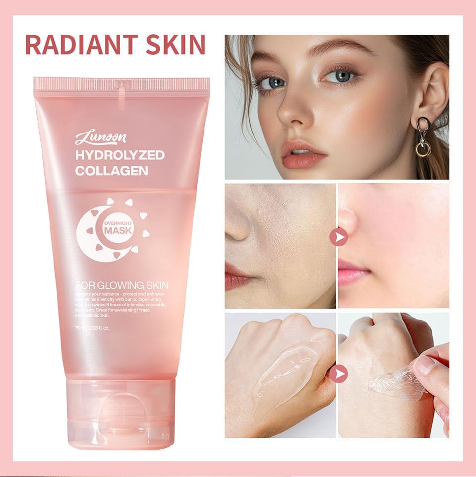 JISKG Collagène Nuit Enveloppante – application facile avec la brosse silicone