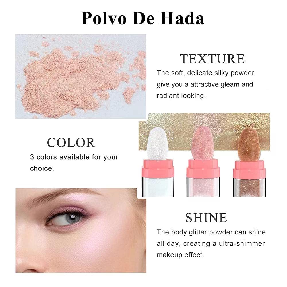 Peau satinée après application du highlighter JISKG pour un effet naturel.