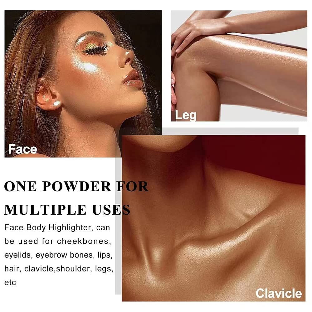 Routine beauté simple: appliquez sur les zones clés avec JISKG highlighter.