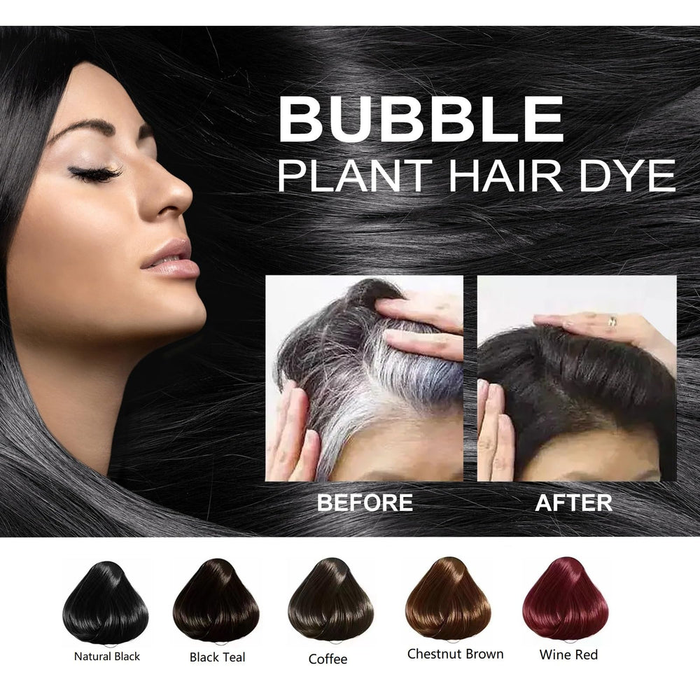 JISKG Shampoing couleur application rapide sur les cheveux