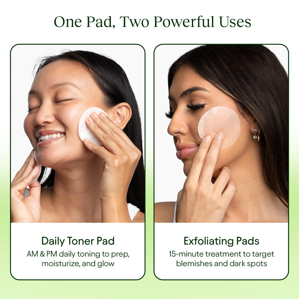 JiYu Toning Polish Pads – centella asiatica pour calmer les irritations et affiner le teint.