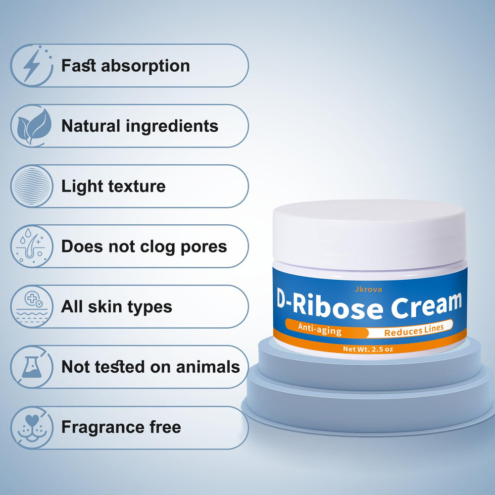 Huile de pépins de raisin Crème Ribose Jkrova: antioxydante et nourrissante pour la peau.