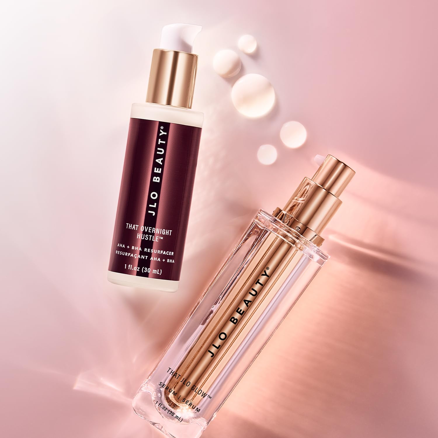 Duo soin JLO BEAUTY en coffret cadeau, routine rapide.