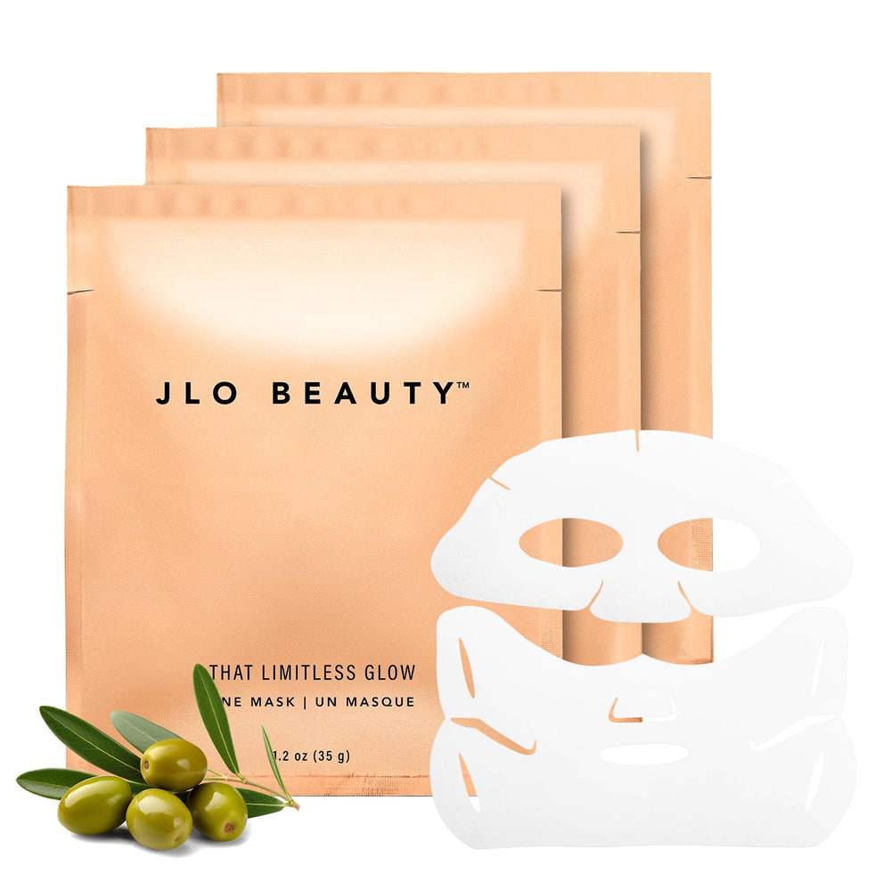 Masque JLO BEAUTY ensemble de 3 masques hydratants pour spa à domicile