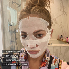 Masque hydratant JLO BEAUTY: application simple sur peau propre