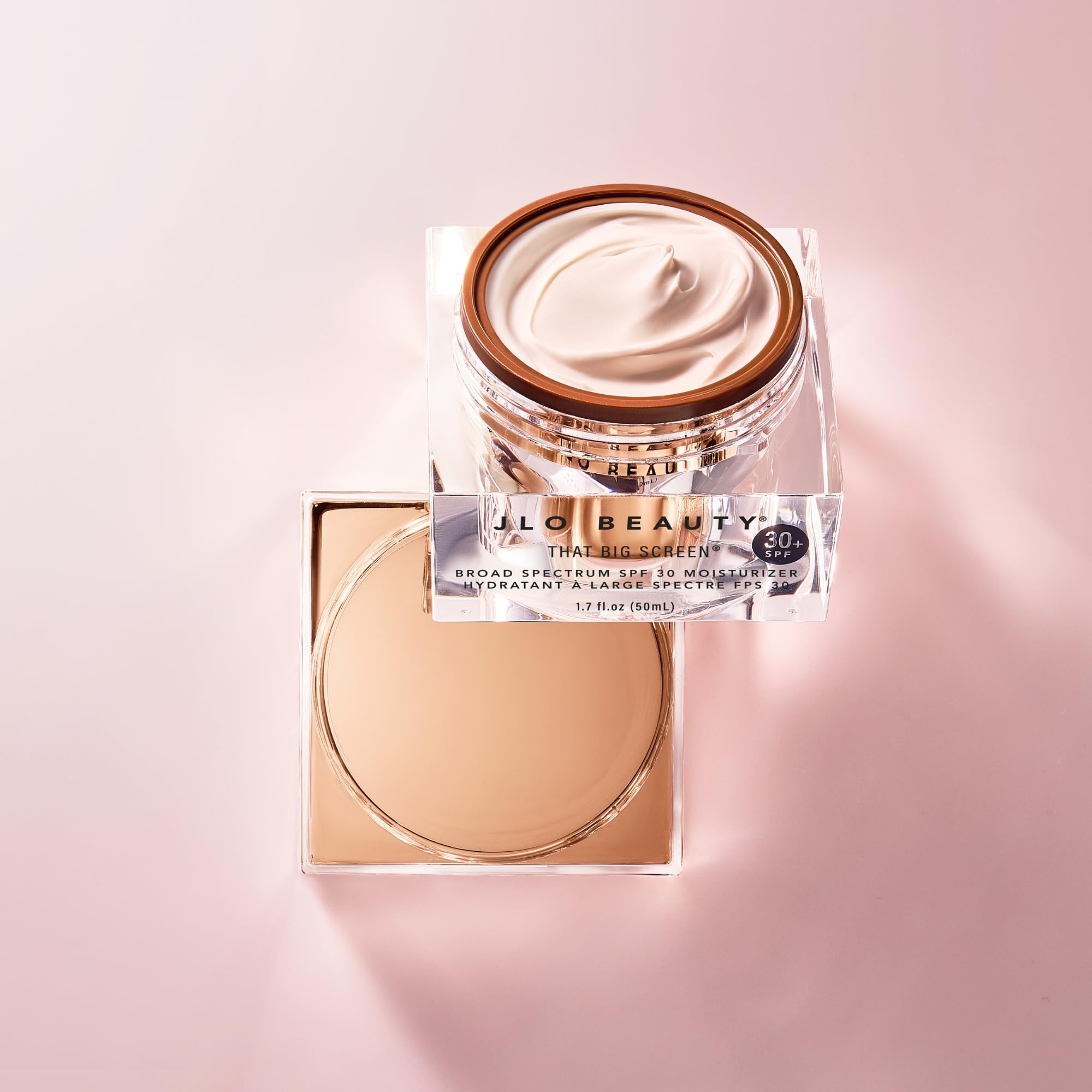 JLO BEAUTY SPF30 visage – protection lumière bleue et pollution.
