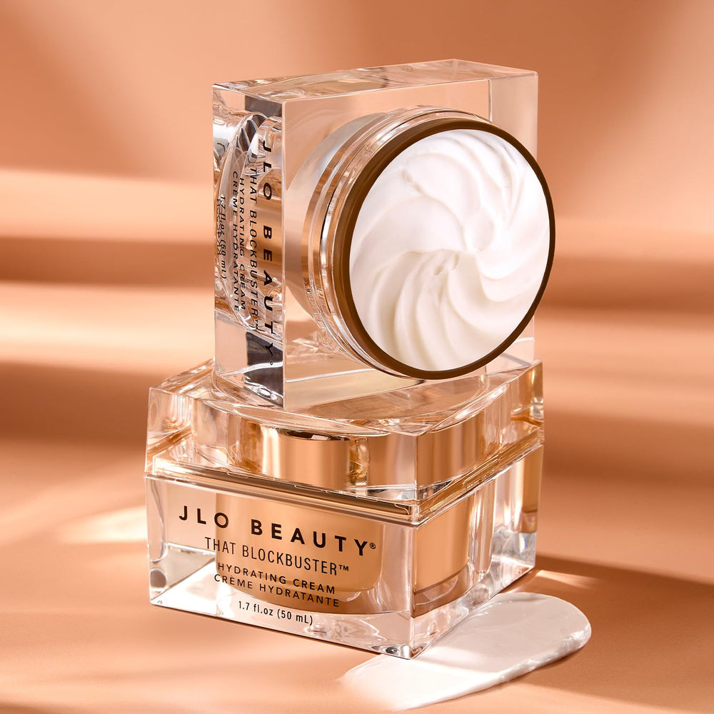 JLO BEAUTY That Blockbuster packaging luxe — design élégant facilitant votre routine soin.