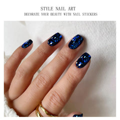 Gel ongles bleu foncé JMEOWIO, tenue jusqu’à deux semaines après cuisson UV/LED
