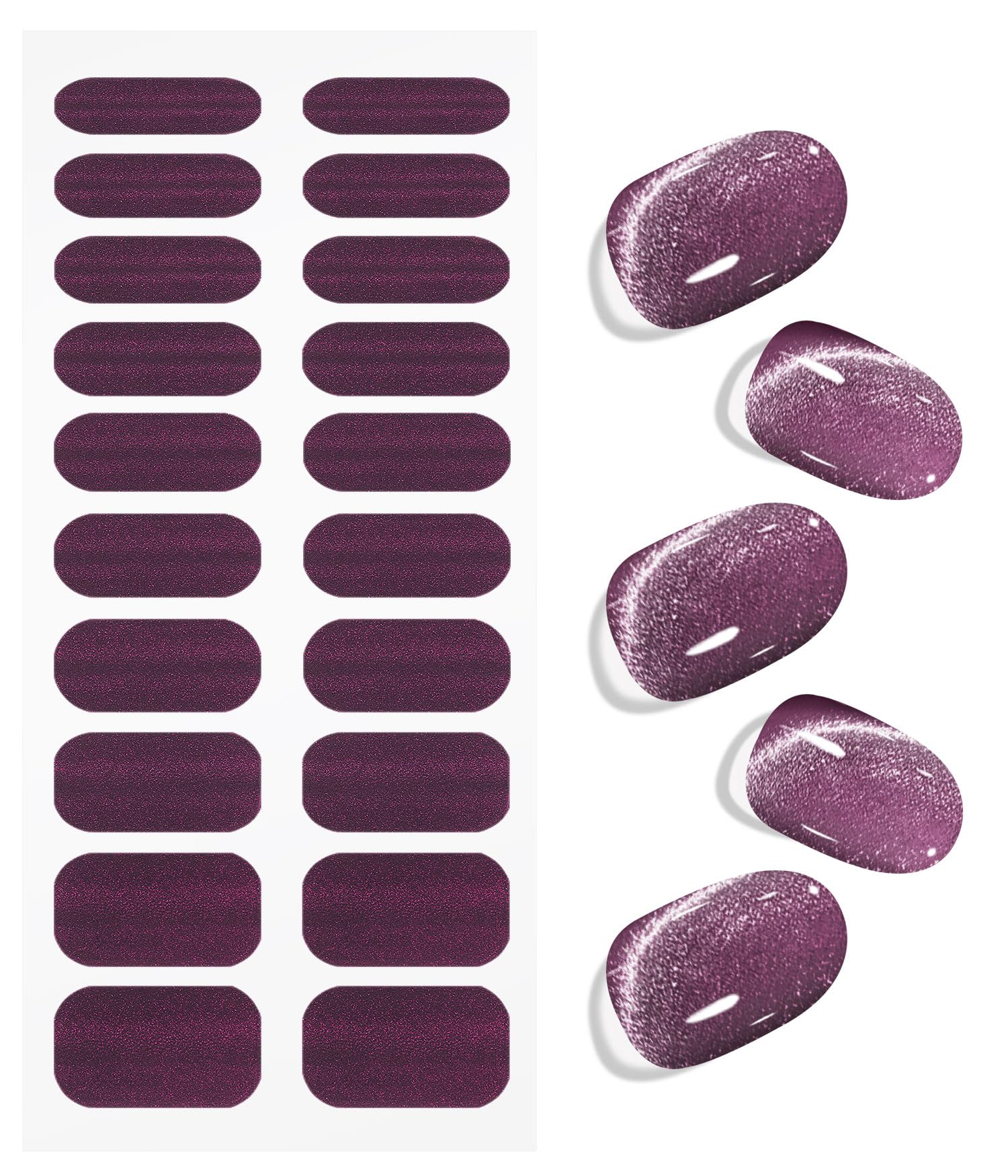 JMEOWIO gel pour ongles, segments semi-cuits faciles à poser et durables.