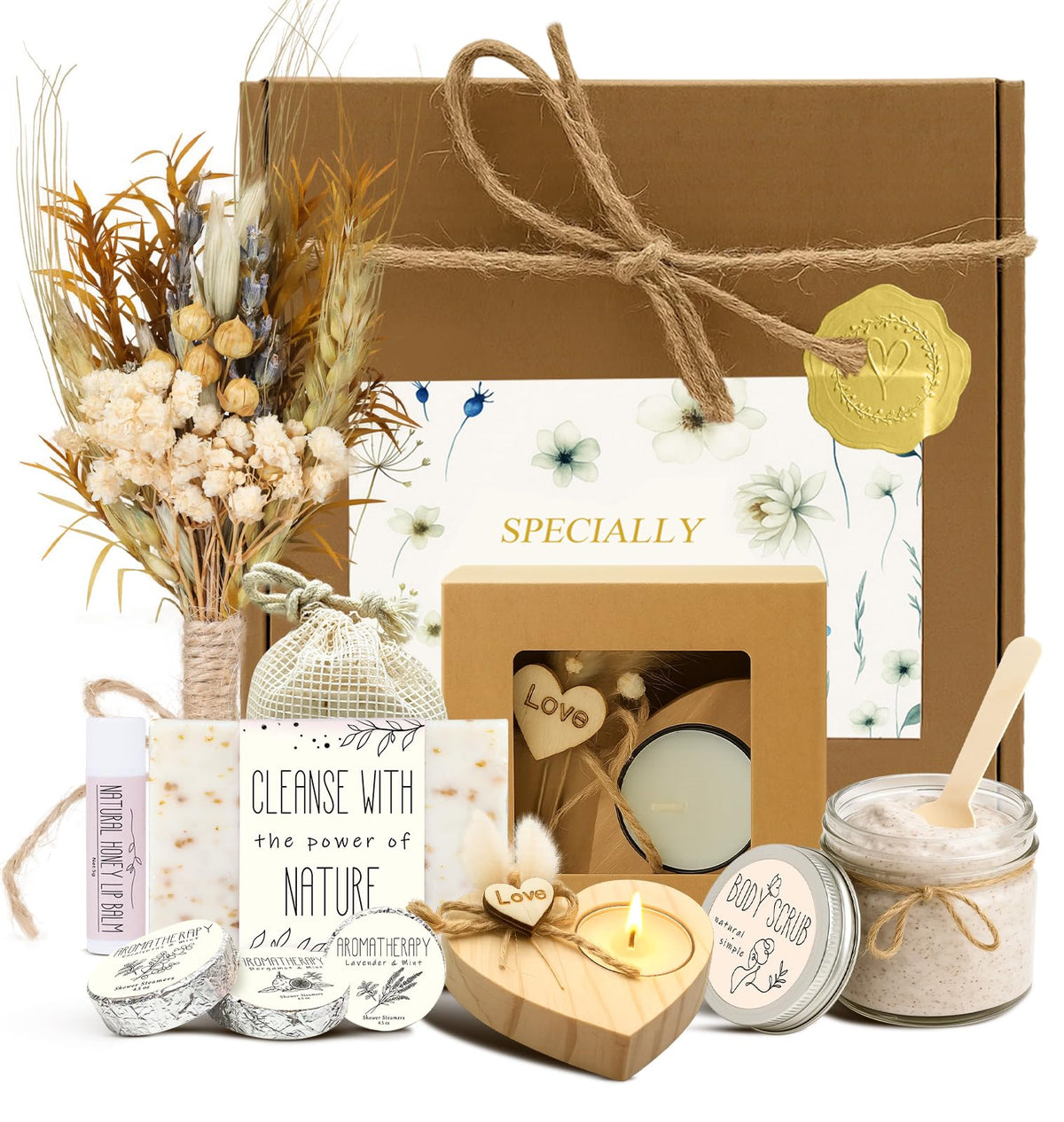 Boîte cadeau spa JMHACHY prête à offrir détente et plaisir.