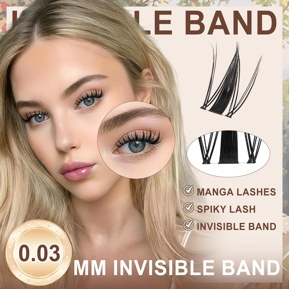 JMS&JMS Kit Cils Fée 8-18mm pour des looks variés.