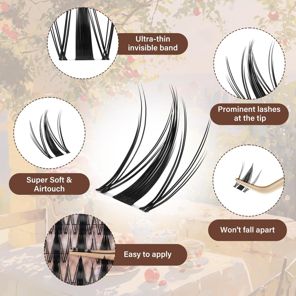 JMS&JMS Styles variés: cat-eye ou naturel selon l'occasion.