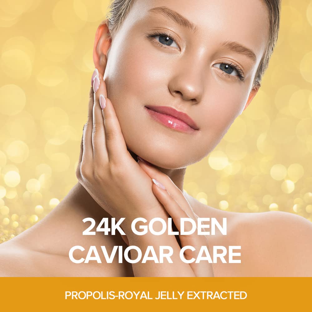 JMsolution masque-caviar-or-24k essence-gel-riche: hydratation nourrissante pour la peau.