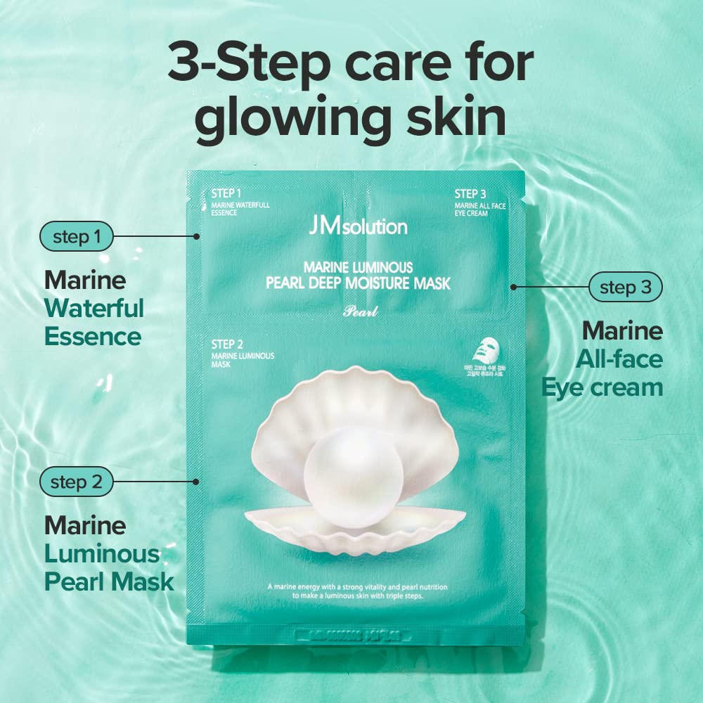 JMsolution masque en cellulose légère et facile à appliquer sur le visage.