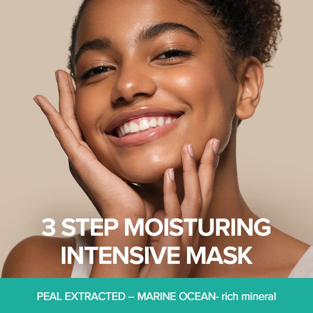 JMsolution masque hydratant avec sérum profond pour peau sèche et confortable.