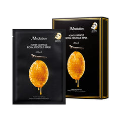 JMsolution masque-visage miel-propolis royal; hydratation riche et nutrition