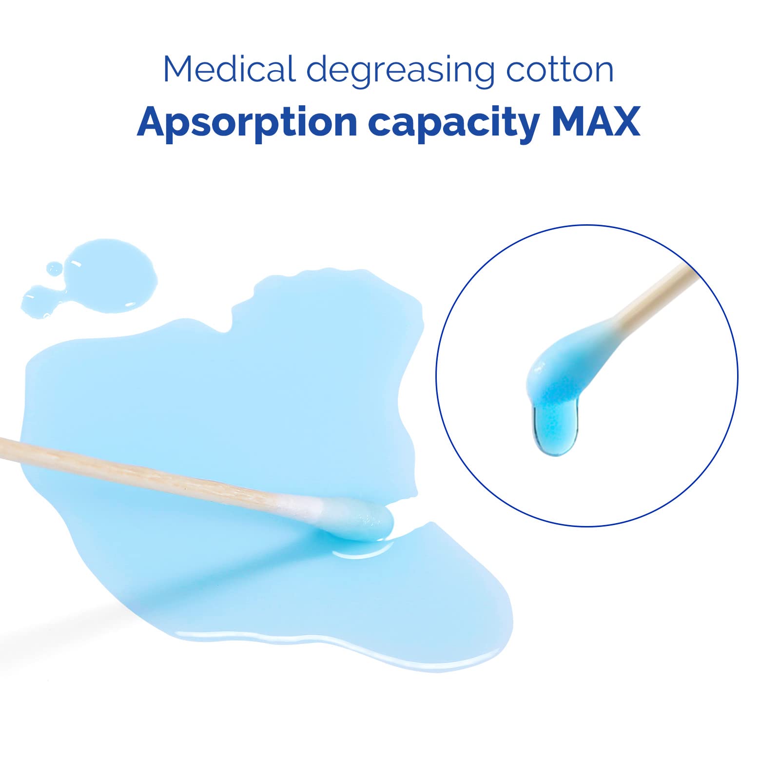 Emballage individuel des coton-tiges JMU assure hygiène et praticité.
