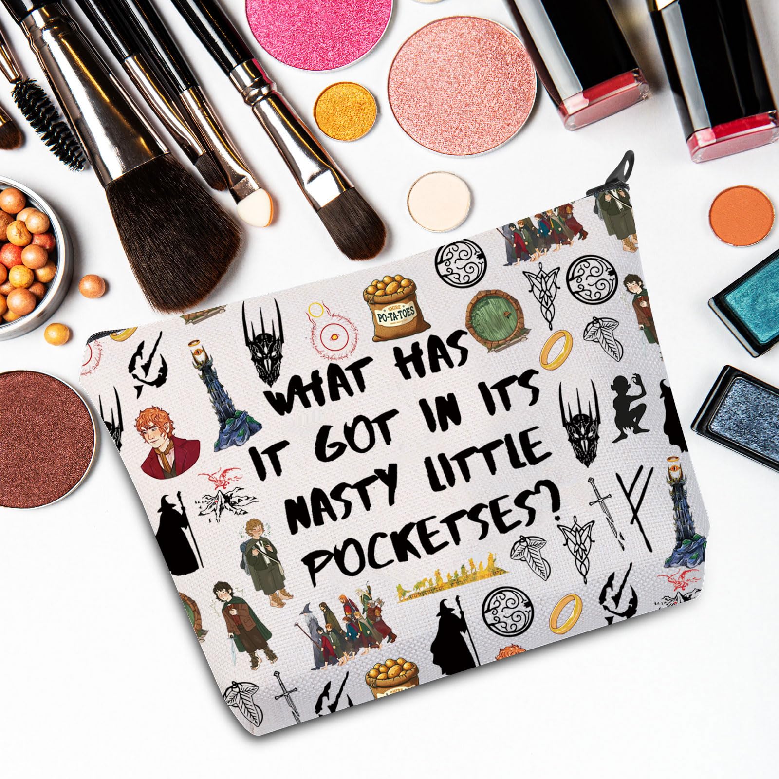 JNIAP sac maquillage fantaisie cinéma cadeau idéal pour amis et proches.