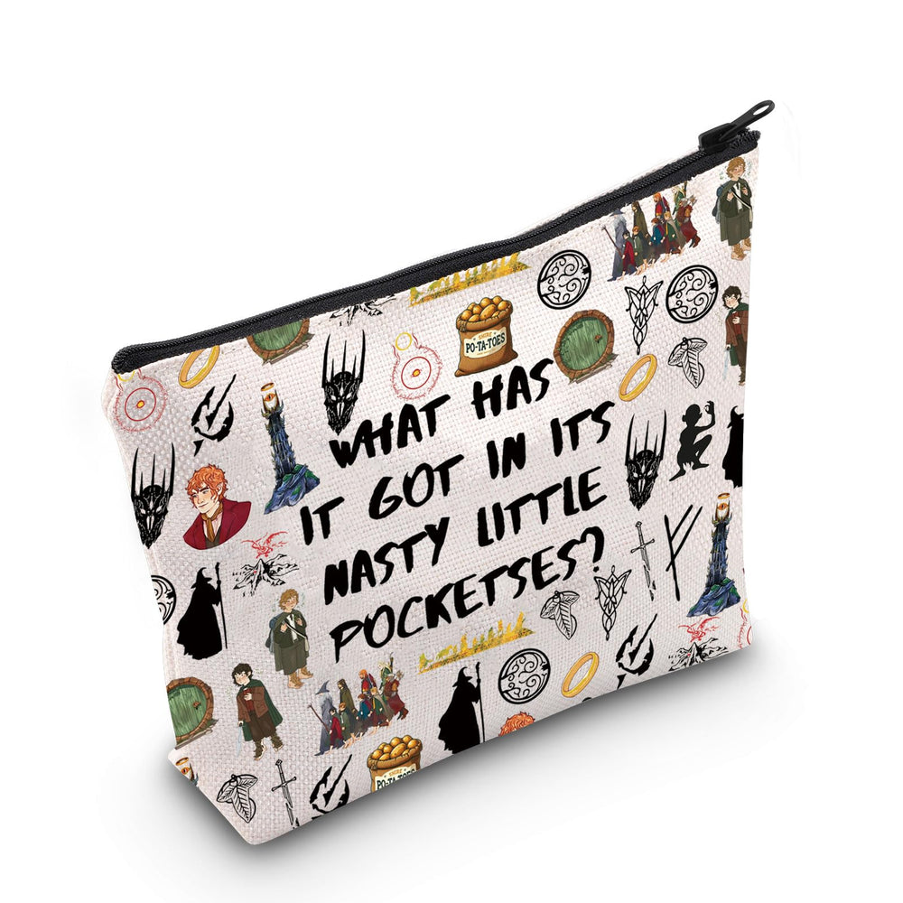 JNIAP sac maquillage fantaisie cinéma usage quotidien et portabilité facile.
