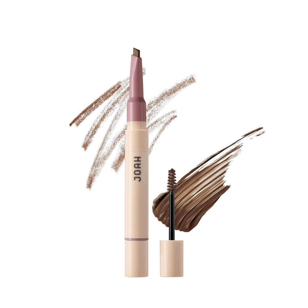 JOAH crayon sourcils triangulaire brun cendré pour tracé précis