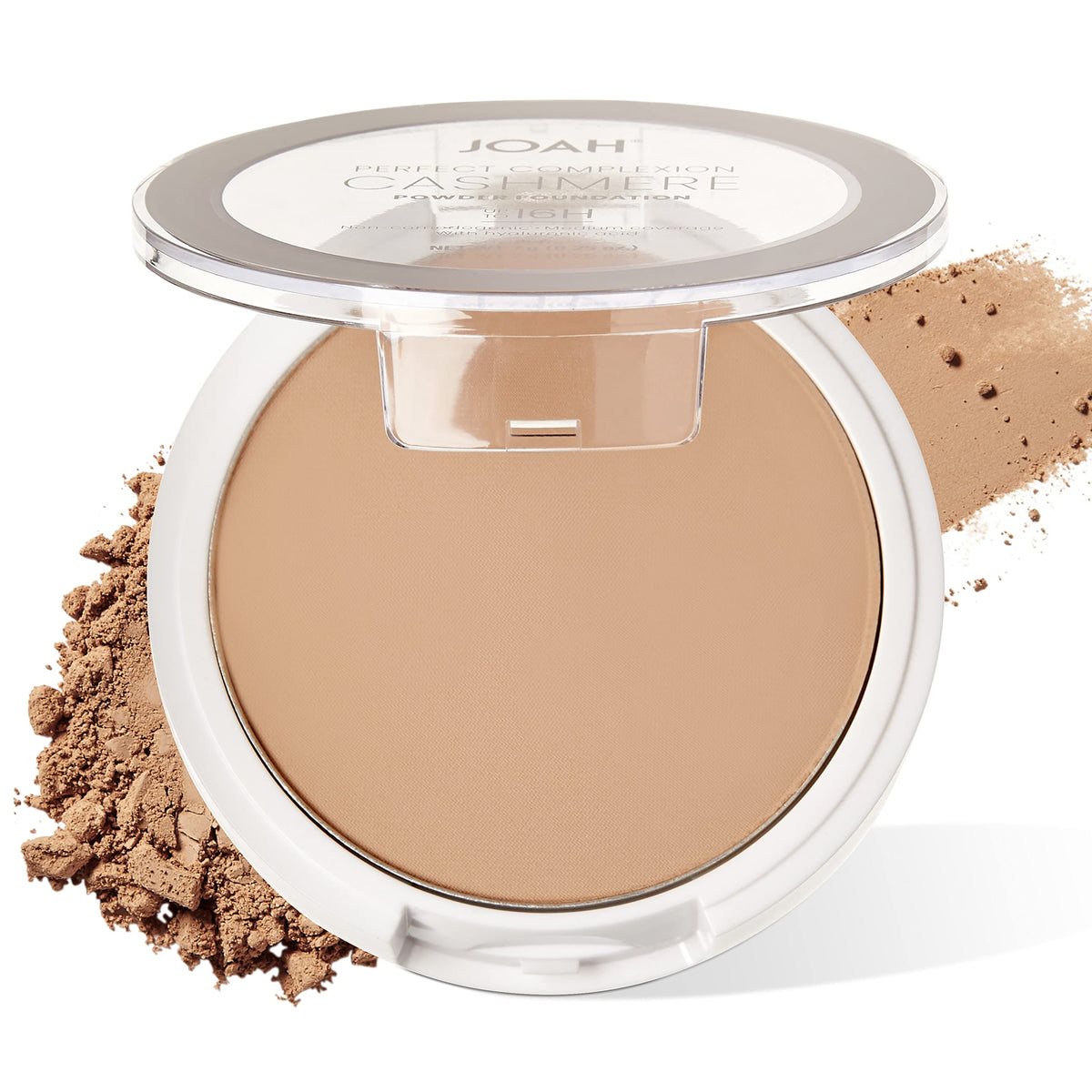 JOAH poudre cashmere compacte avec miroir pour retouches faciles