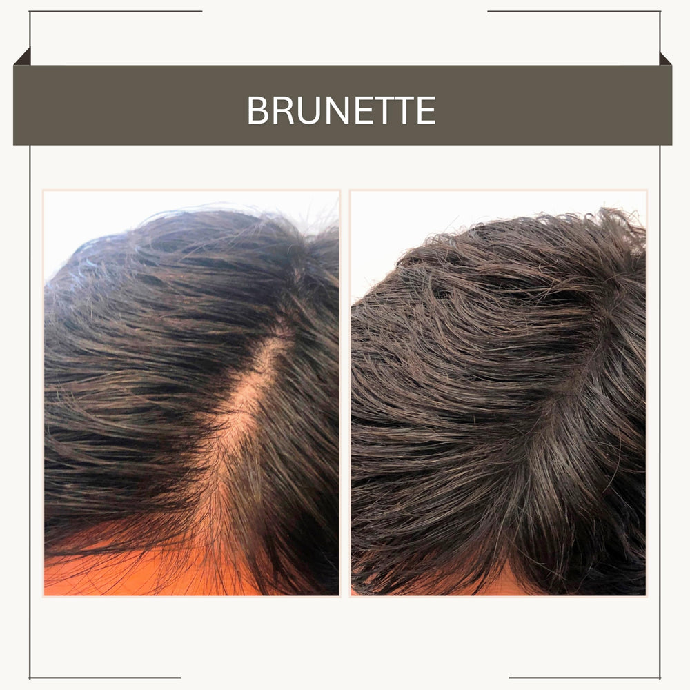 Poudre remplissage cheveux Great Hair Day camouflant les racines entre les colorations.