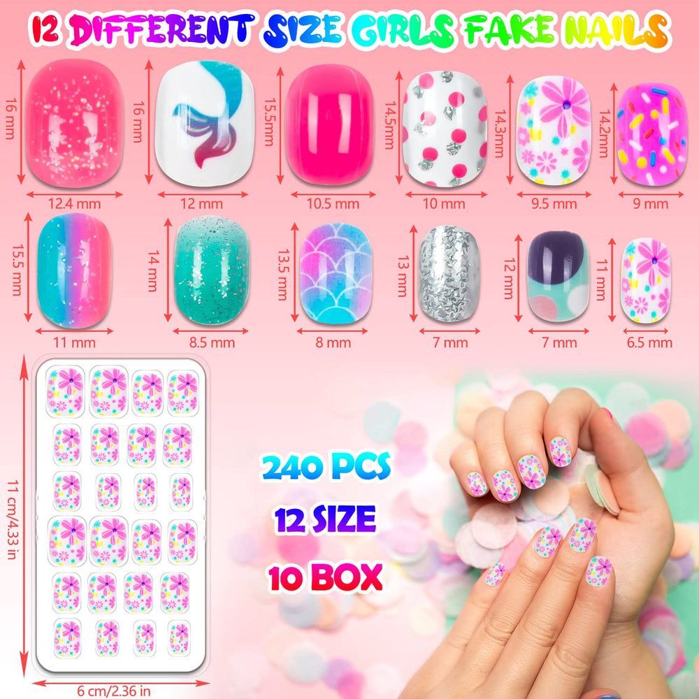 JOAOYO ongles pré-collés enfants, application simple et rapide