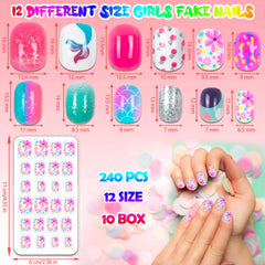 JOAOYO ongles pré-collés enfants, application simple et rapide