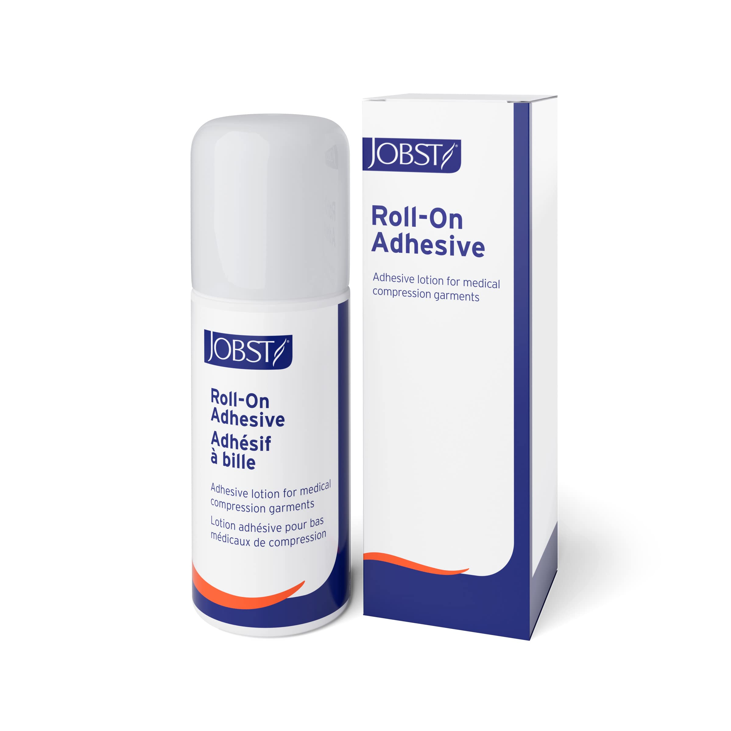 JOBST adhésif Roll-On fixant les vêtements de compression sur les bras et les jambes.